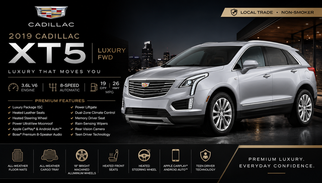 2019 Cadillac XT5 Luxury