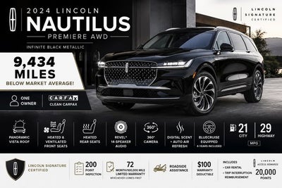 2024 Lincoln Nautilus Premiere