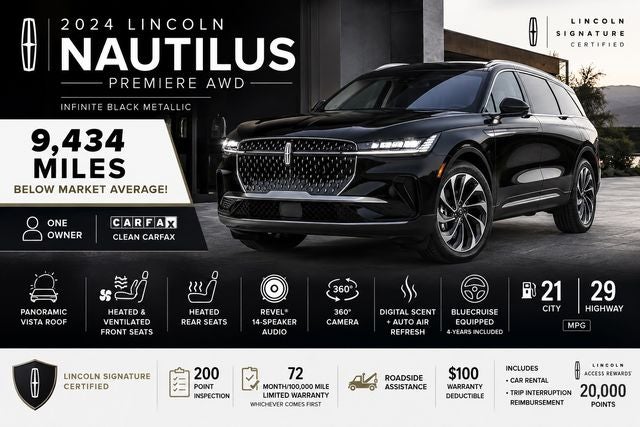 2024 Lincoln Nautilus Premiere