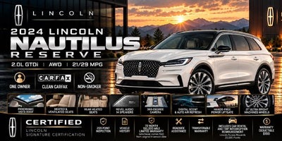 2024 Lincoln Nautilus Reserve
