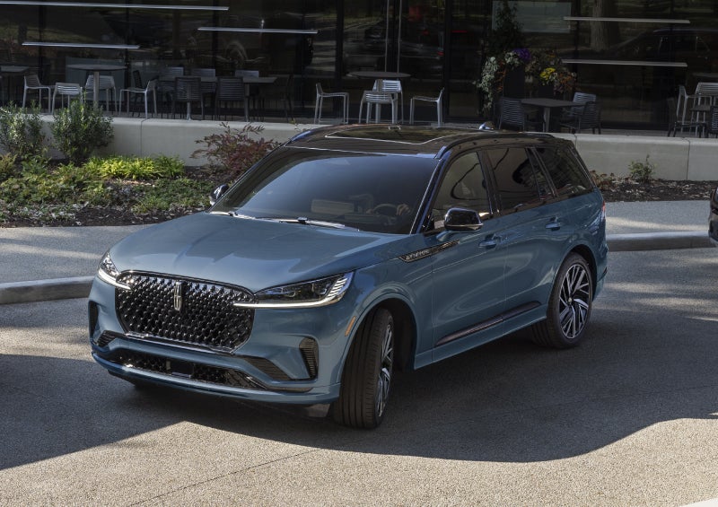 A 2026 Lincoln Black Label™ Aviator® SUV is shown with the available Special Edition Package. | Lincoln of Troy in Troy MI