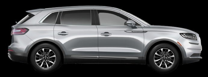 A 2023 Lincoln Nautilus® SUV is shown in Silver Radiance.
